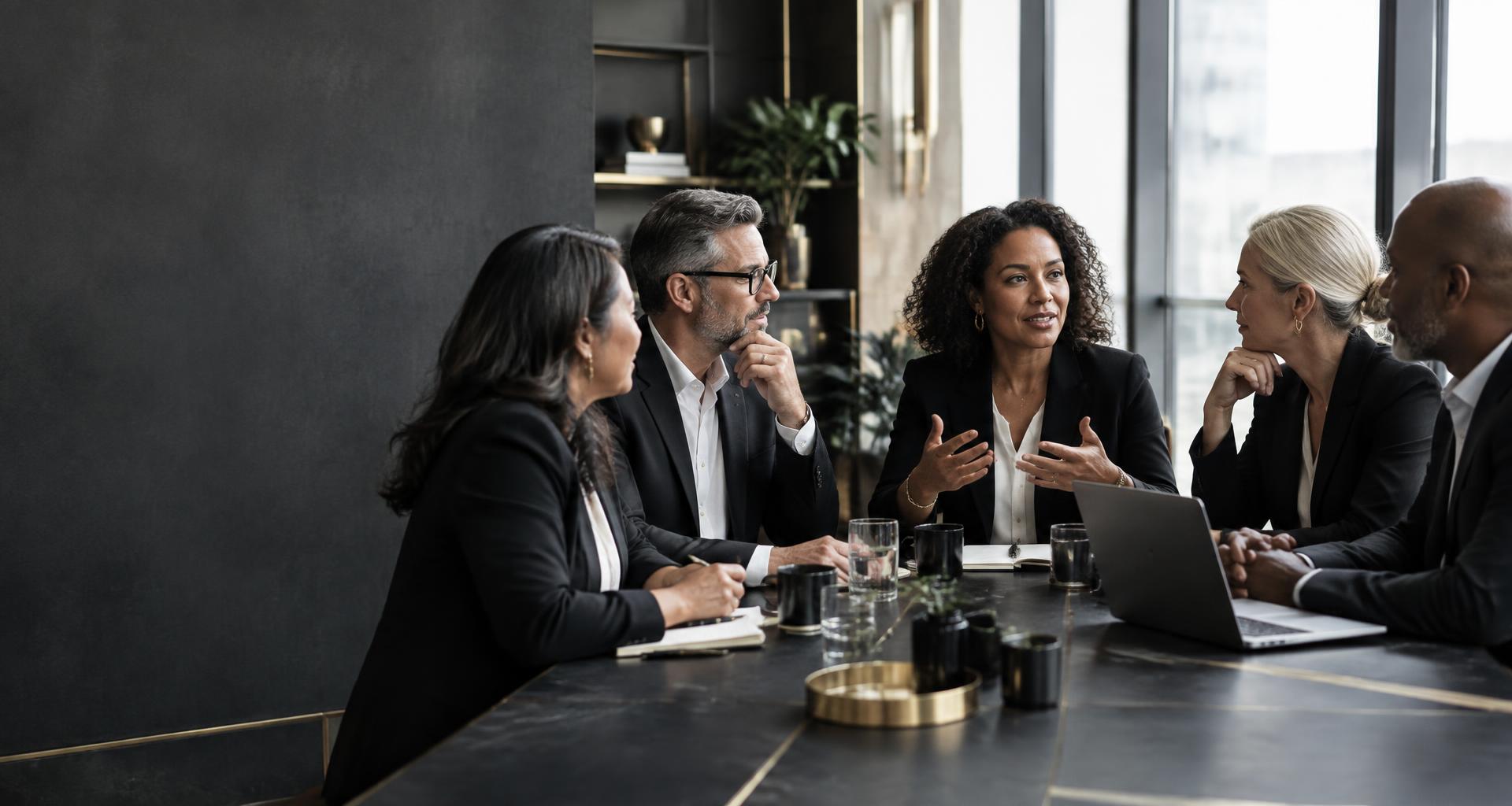 An illustrative career mastermind conversation among experienced professionals